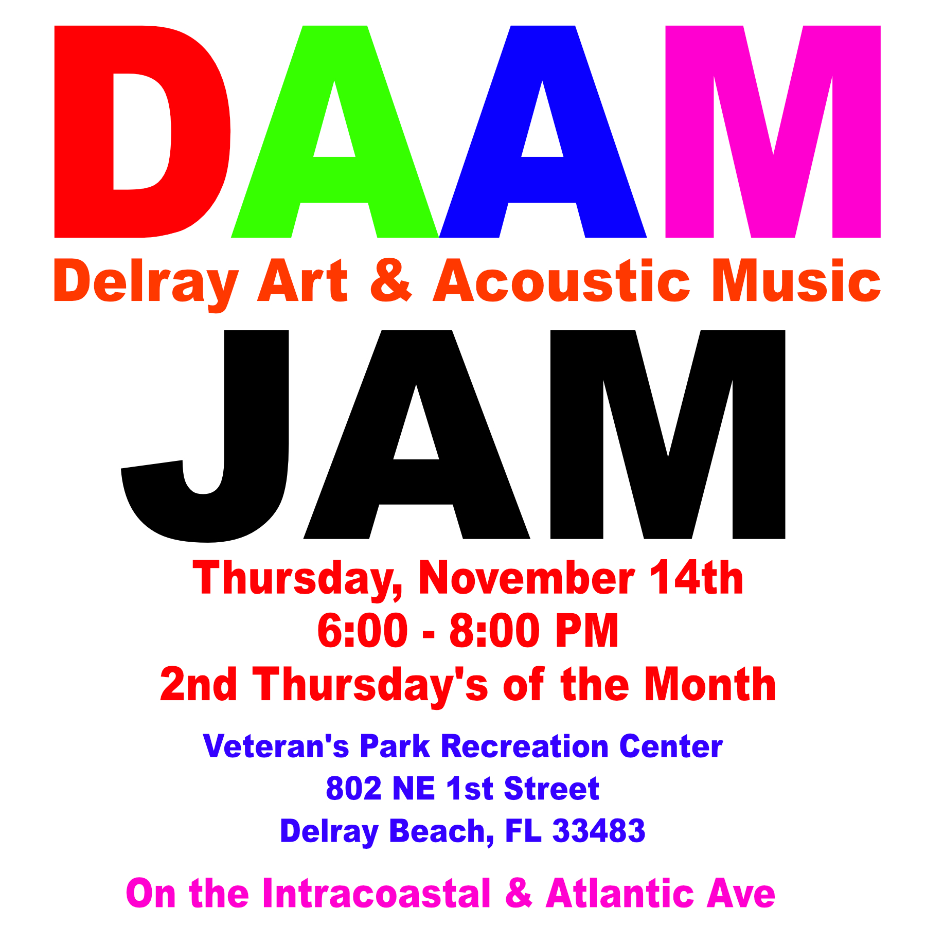 Delray Art and Acoustic Music