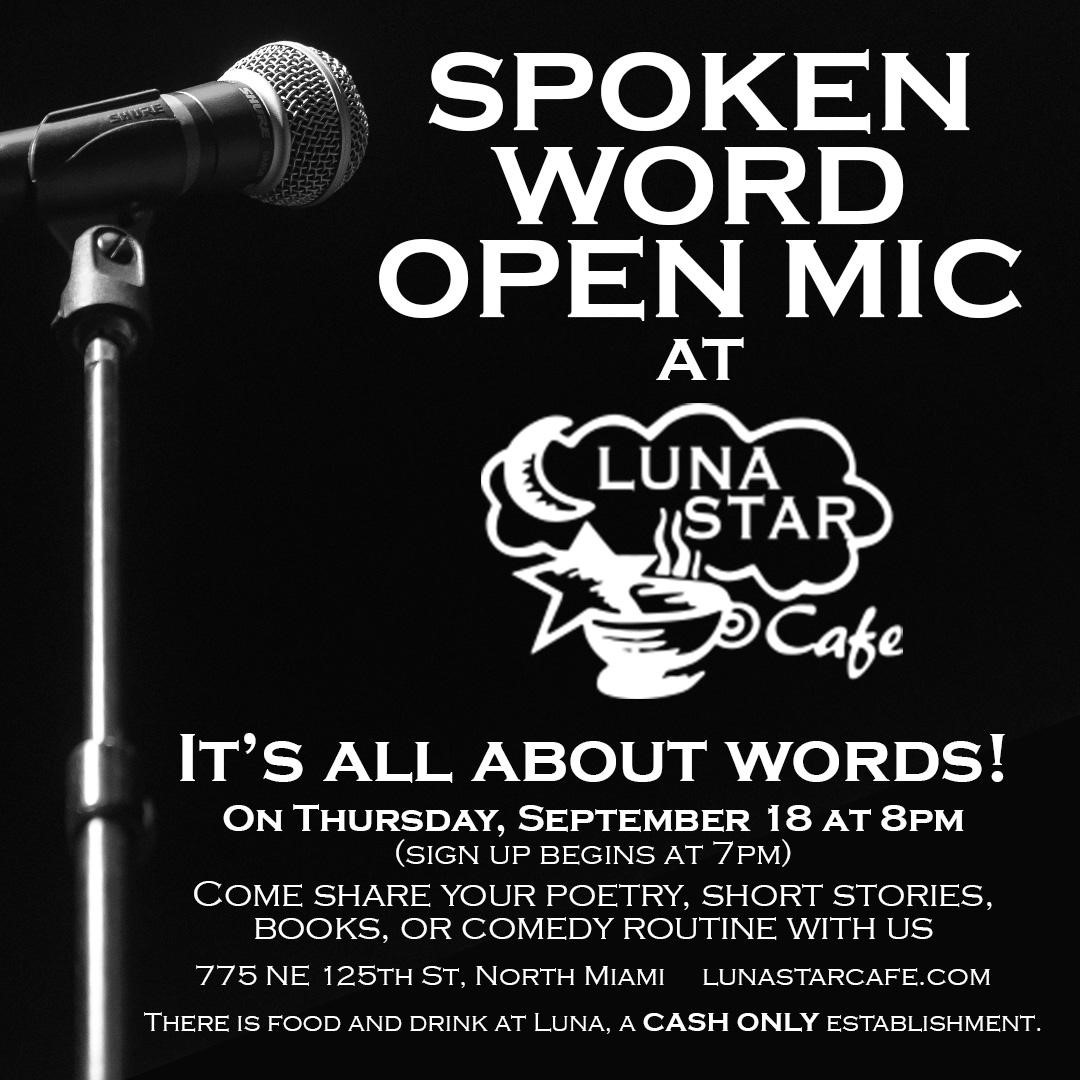 spoken word open mic