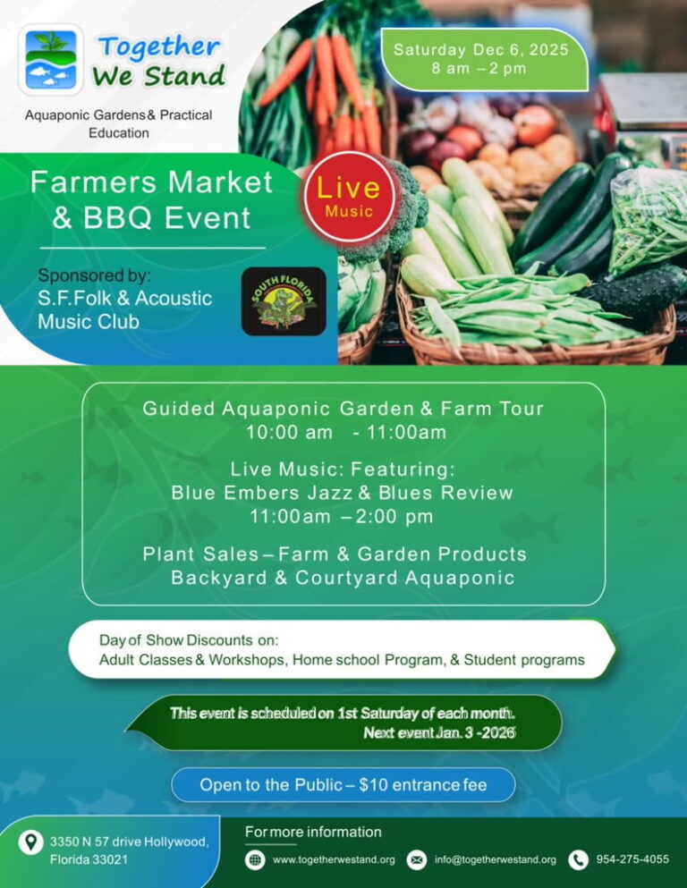 Together we stand monthly event