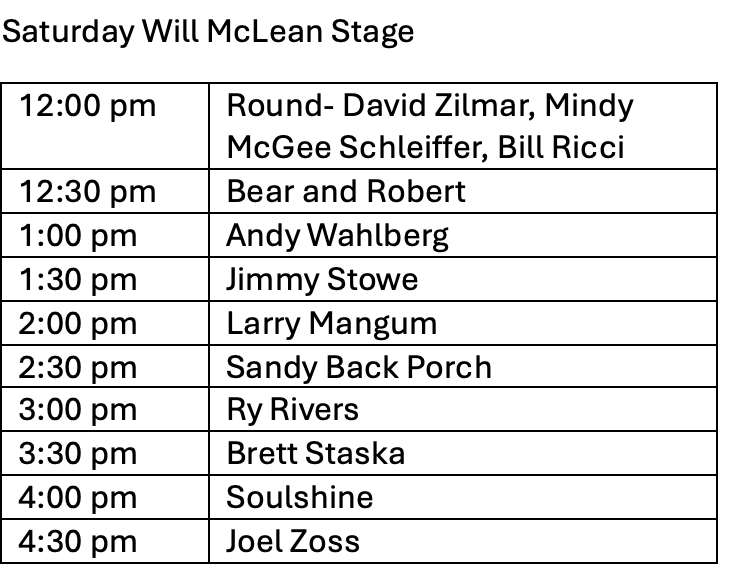 SFFAMF Saturday McLean redone