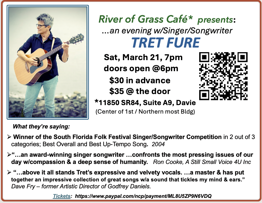 Tret Fure at River of Grass